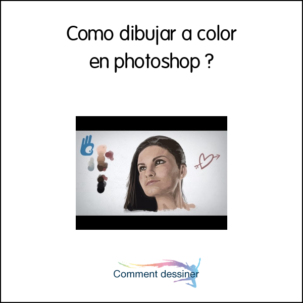 Como dibujar a color en photoshop